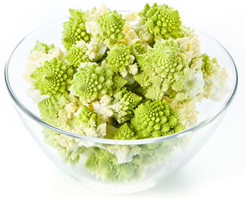 كم دقيقة لطهي الملفوف Romanesco